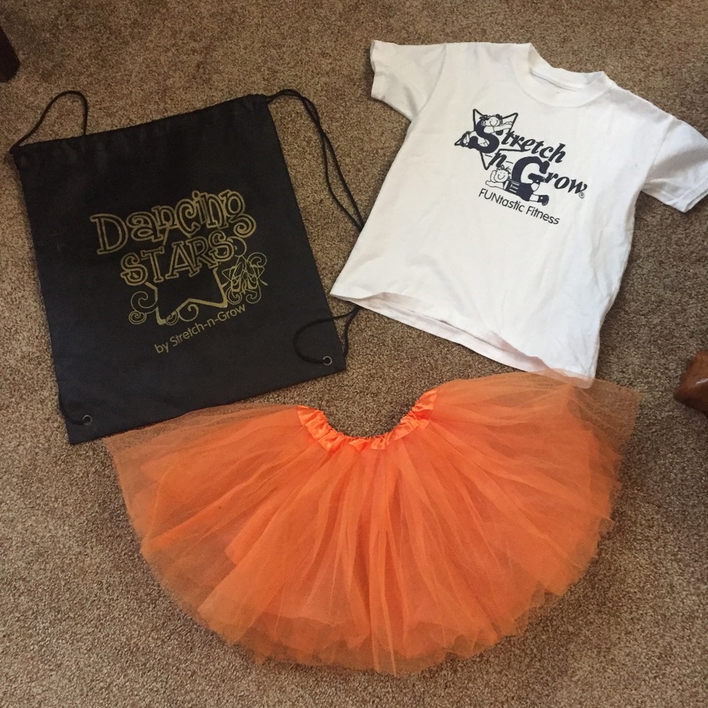 Bundle of dance clothes